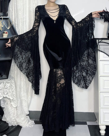 Dark Descent Dress (Black)