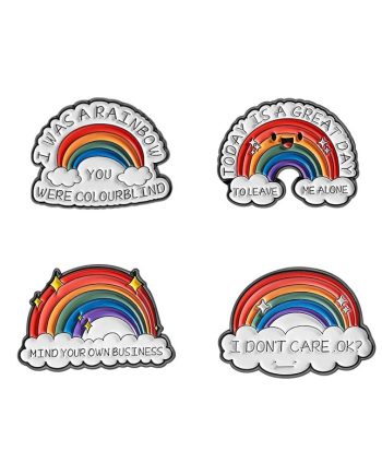 Enamel Pins - Pack of 5 - QHXZ3759