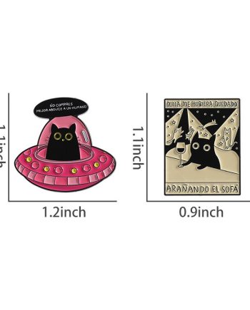 Enamel Pins - Pack of 5 - QHXZ3809