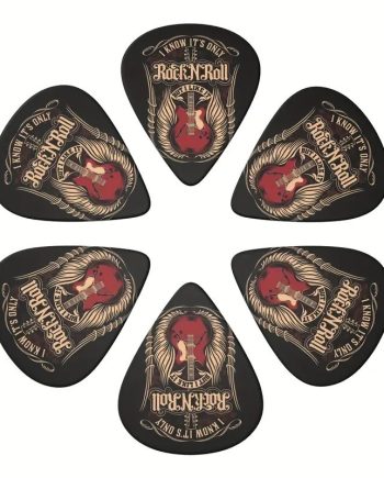 Packs of 10 Rock Picks (Many designs)
