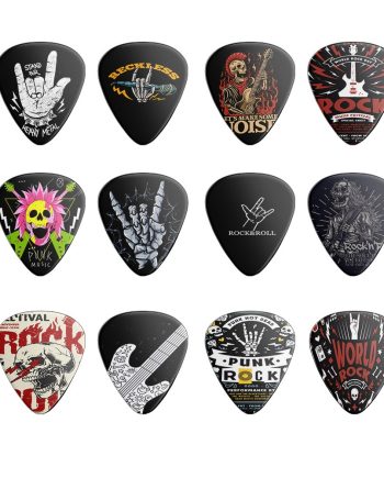 Pack of 12 Mix Rock Picks