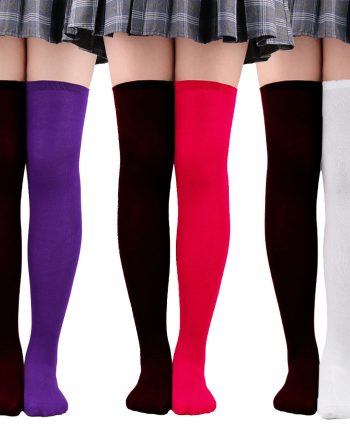 Bicolor Long Socks – Pack of 6