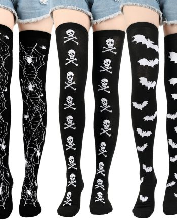 Bloody Skulls Divers Long Socks - Pack of 6