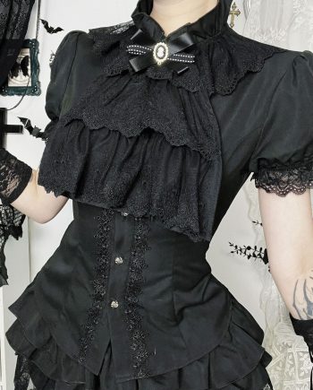 Black Shirt Mesh Antic