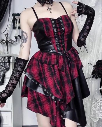 Tartan Dress Reedition Vampire