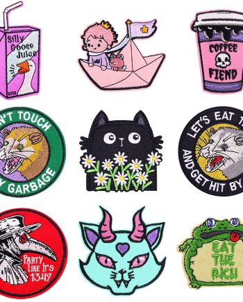 Embroidered Patches – Pack of 5 – PAT-51