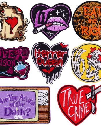 Embroidered Patches – Pack of 5 – PAT-52