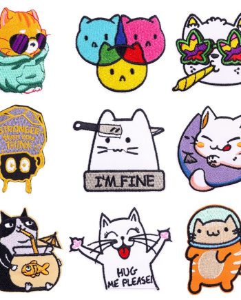 Embroidered Patches – Pack of 5 – PAT-53