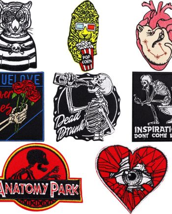 Embroidered Patches – Pack of 5 – PAT-58