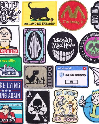 Embroidered Patches – Pack of 5 – PAT-60