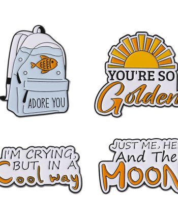 Enamel Pins - Pack of 5 - QHXZ3979