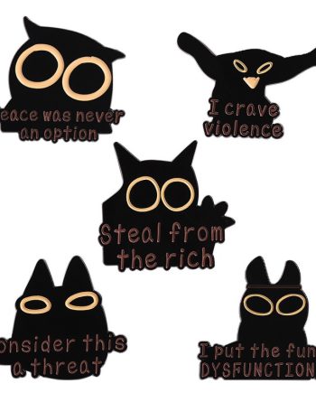 Enamel Pins - Pack of 5 - QHXZ4152