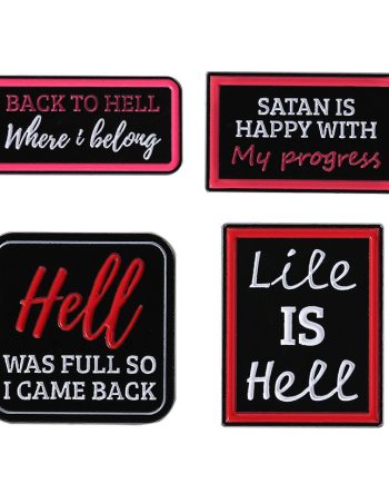 Enamel Pins - Pack of 5 - QHXZ4247