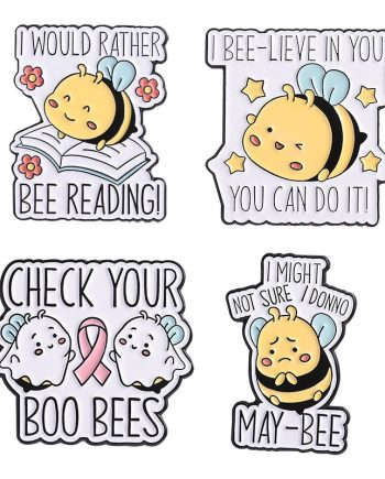 Enamel Pins - Pack of 5 - QHXZ4371