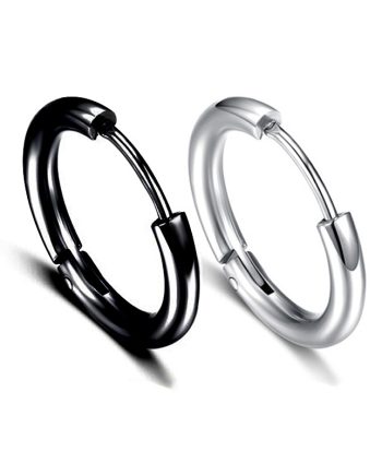 Stainless Steel Earrings -  6 pairs/pack - DW-099