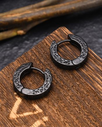 Stainless Steel Earrings -  6 pairs/pack - EH-699
