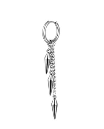 Stainless Steel Earrings -  6 pairs/pack - EQ074