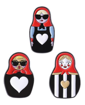 Enamel Pins - Pack of 5 - QHXZ4605