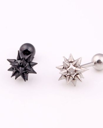 Stainless Steel Earrings -  6 pairs/pack - ZZED00046