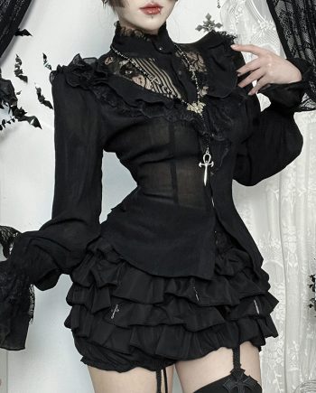 Funeral Kiss Black Top