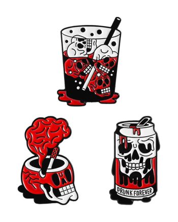 Enamel Pins - Pack of 5 - QHXZ5098