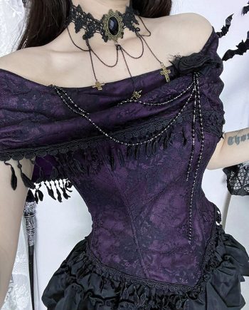 Love is a Weapon Purple Top