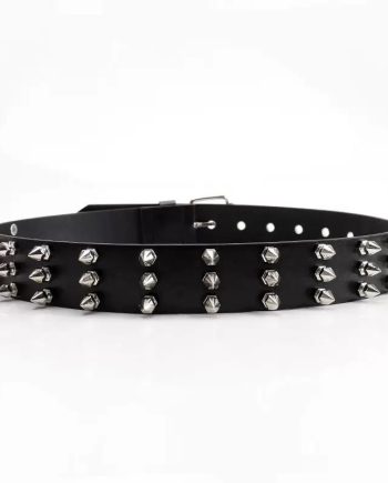 Spikes 3 rows Belt (PU - 110cm)