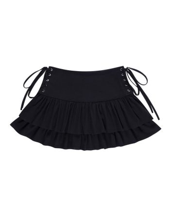Black Skirt (Heavy cotton soft feeling)