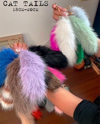 Cat Tails Keychains (+20 colors)