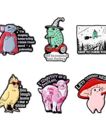 Enamel Pins - Pack of 5 - QHXZ5250