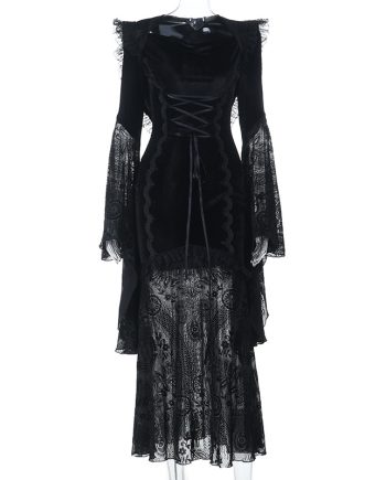 Black Ritual Lace Dress