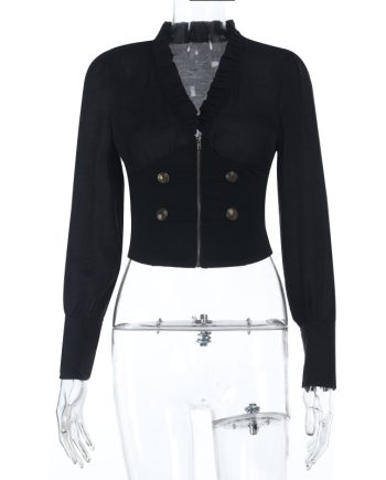 Officer Noir Top