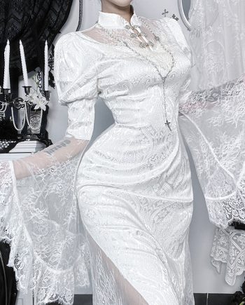 White Ritual Gown