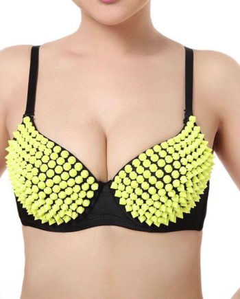 Bra Yellow Spikes