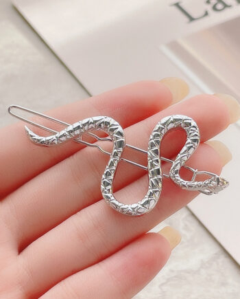 Snakes Clips for hairs (Pack x5 pairs)
