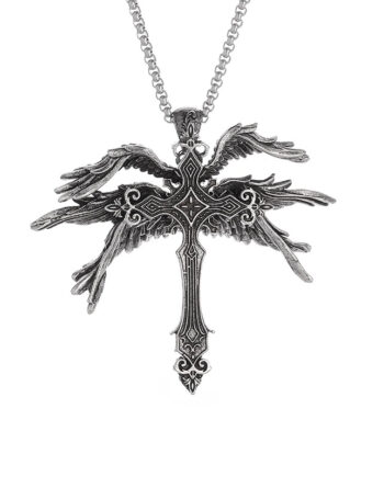 Wings Cross Necklace
