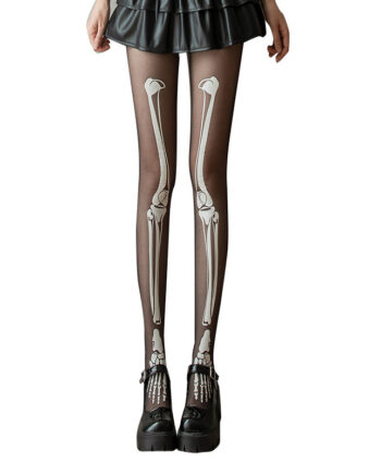 Bones Tights (Fluo at night)