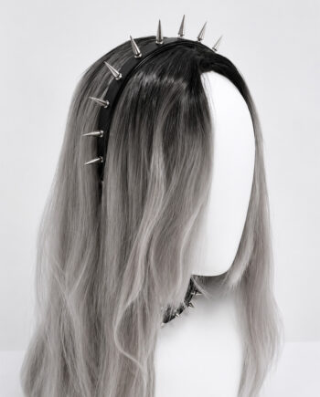 Heavy Metal Spikes Gothic Headband