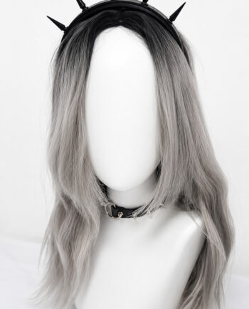 Classic 5-Spike Gothic Headband | Black