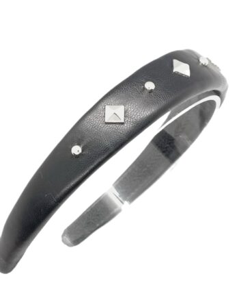 Geometric Dots & Cone Spikes Punk Headband Wholesale